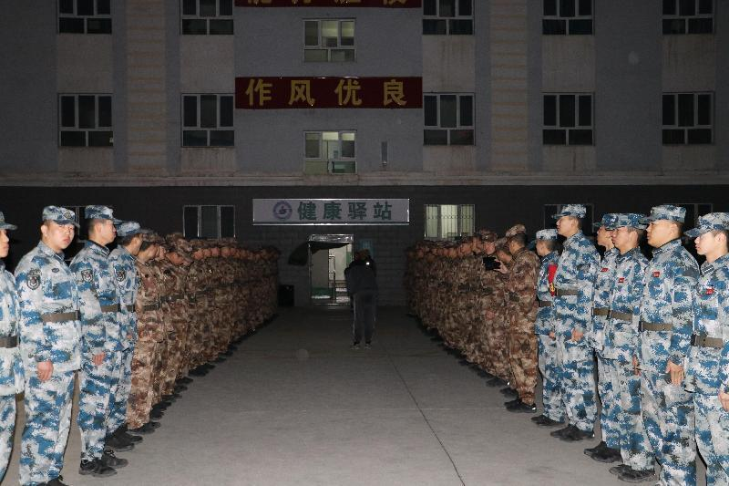 军士学院欢送2021级军士生入营