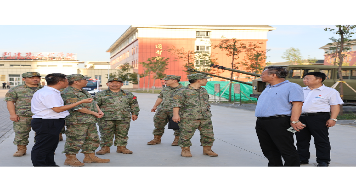 兵团军事部政委李必胜莅临石河子职业技术学院检查指导