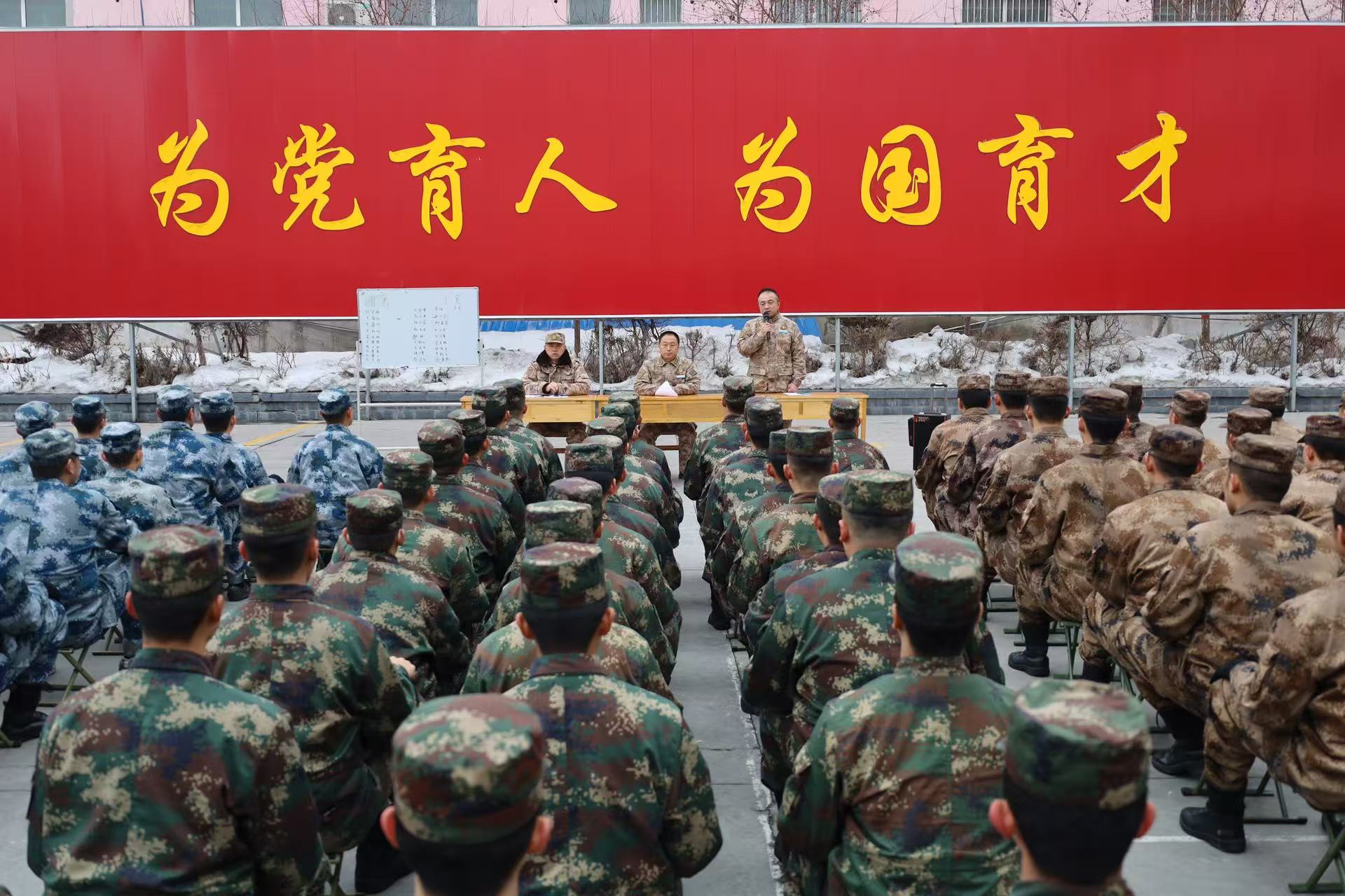 公平公正展担当，2022级火箭军定向军士选岗圆满完成