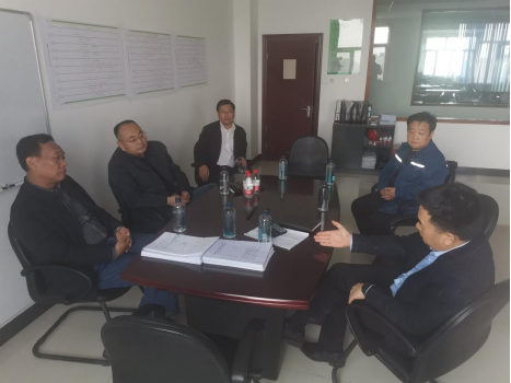 Beat365中文官方网站党委书记史文革一行赴企业开展调研