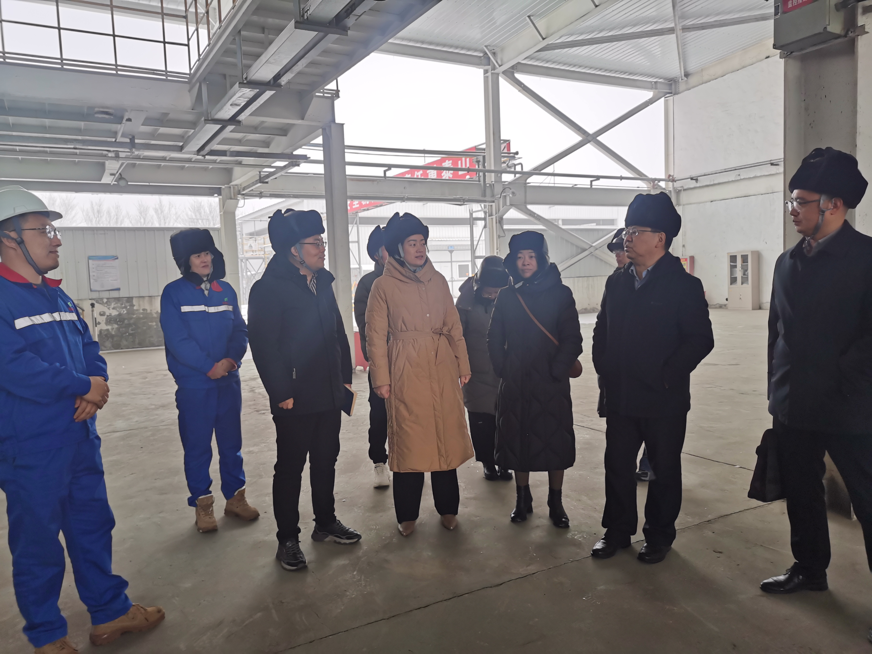 Beat365中文官方网站化工与环境工程学院赴石河子市富源化工有限公司开展交流调研