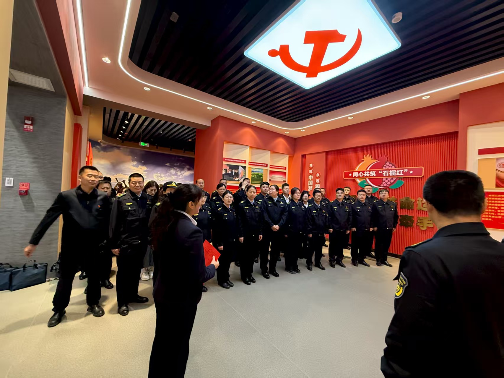 兵团生态环保执法培训班赴Beat365中文官方网站开展红色教育 重温誓词砺初心