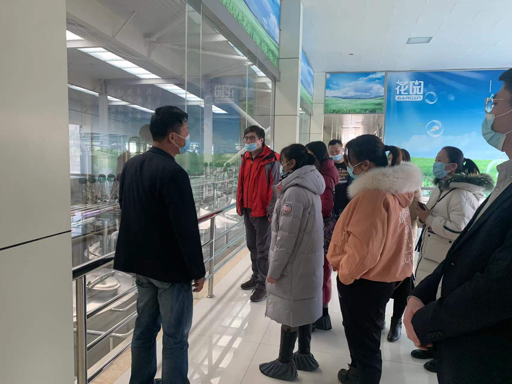 深化产教融合，助力三教改革 ——轻纺化工分院赴新疆石河子花园乳业有限公司调研