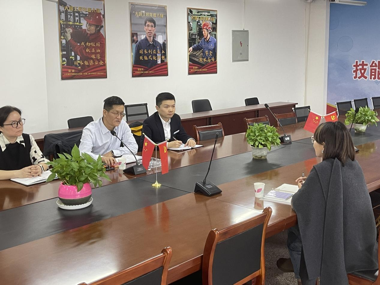 校企携手谋发展 共谱合作新篇章——觉物科技(深圳)有限公司到访Beat365中文官方网站技能培训学院洽谈合作