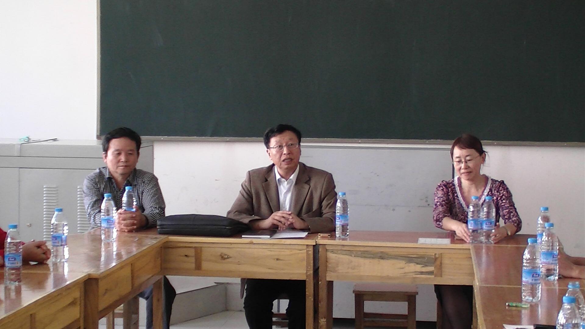 孙力军书记到中职分院调研